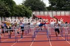 Senior boys 110 metres hurdles, English Schools Track and Field. Photo: David T. Hewitson/Sports for All Pics
